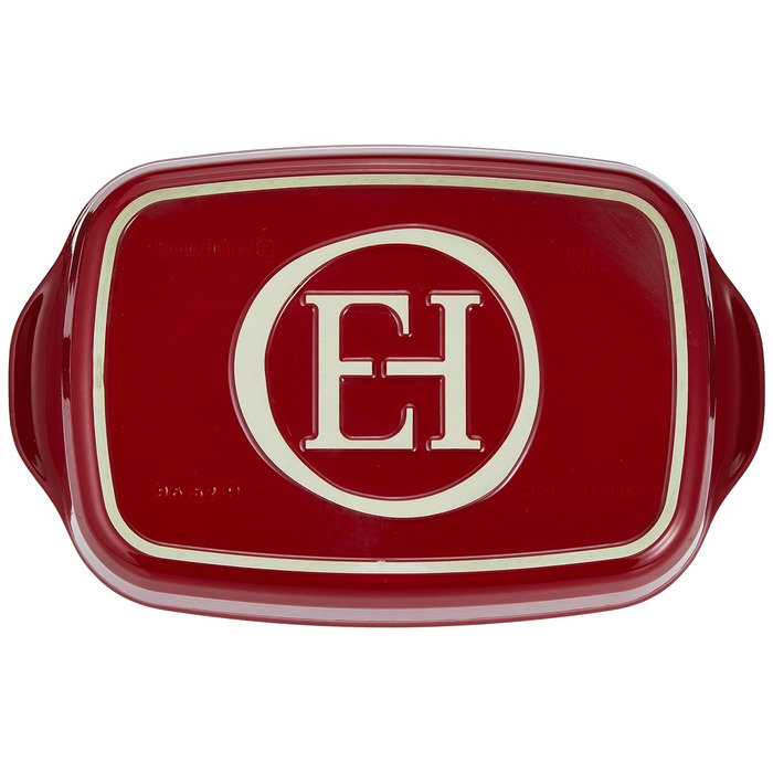 Форма для запекания прямоугольная 36x23х7 cм бордовая Emile Henry