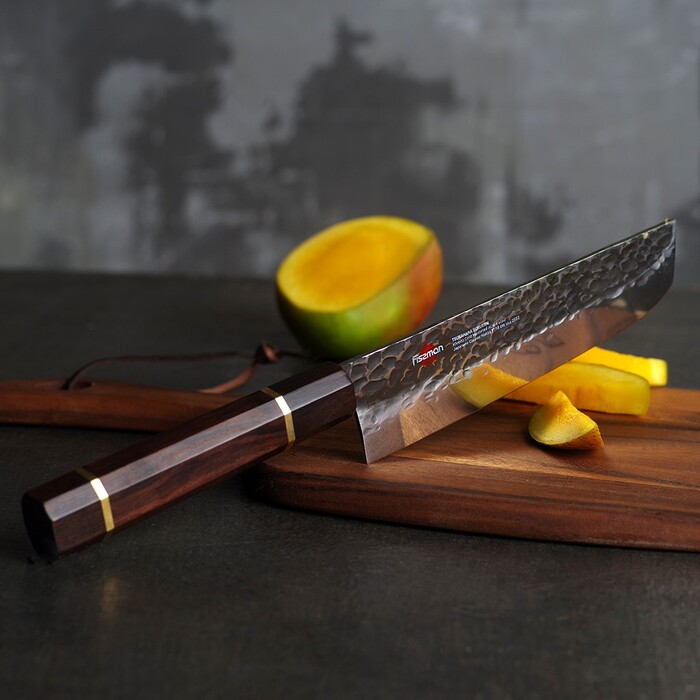 Японська сокира накірі Fissman KENSEI BOKUDEN 18 см сталь AUS-8 (2552)