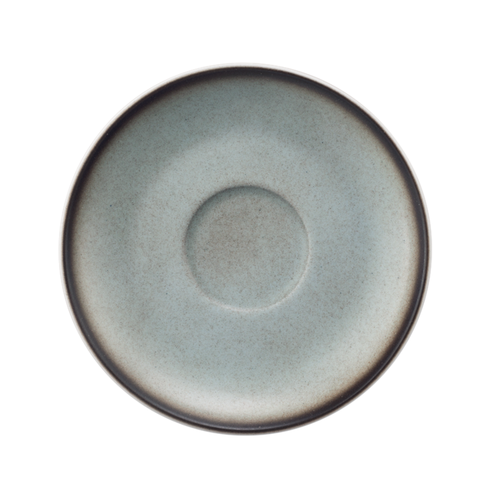 Блюдце до чашки для капучино 15 см сіре Fantastic Seltmann