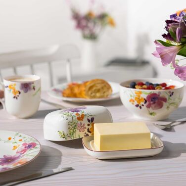 Маслянка, білий з розписом Mariefleur Villeroy & Boch