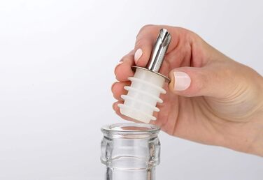 Набор из 2 дозаторов масла и уксуса 600 мл на металлической подставке Kilner