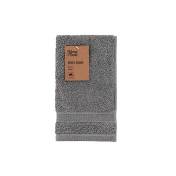 ARDESTO Рушник махровий SuperSoft, сірий, 30х50см, 100% бавовна