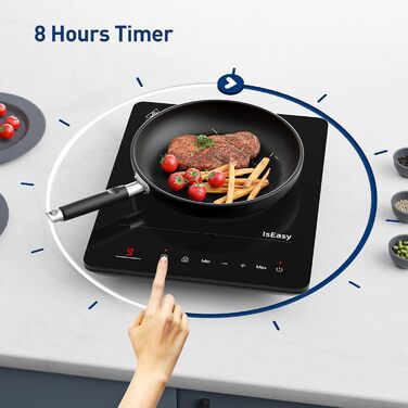 Индукционная варочная поверхность на 1 конфорку 2100 Вт IsEasy