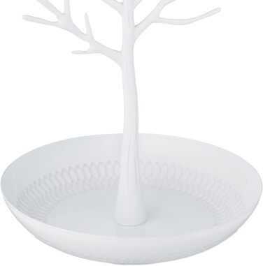 Тримач для прикрас 15 х 16 х 30 см, білий Relaxdays