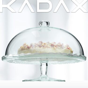 Підставка для торта з кришкою 29 см KADAX