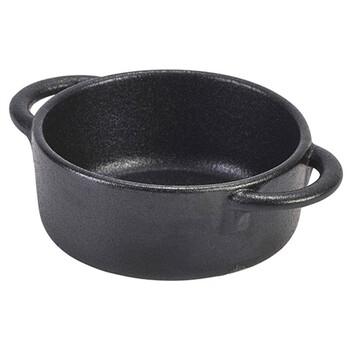 Каструля, 9х4 см, 170 мл, ефект чавуну, GenWare