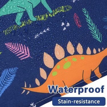 Набір дитячих фартухів 2 шт 45 х 52 см динозавр HOTUT