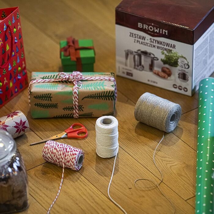 Нитка для м'яса 210 м, бавовна Browin