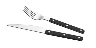 Набор столовых приборов из нержавеющей стали (нож+вилка) GRILLI 88877 Код: 012188