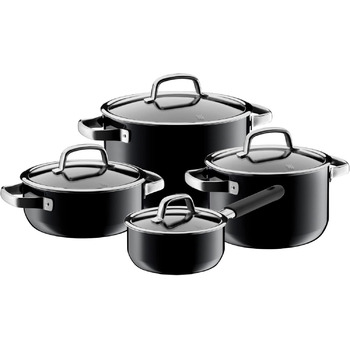 Набір каструль 4 предмети Mineral Black Fusiontec WMF