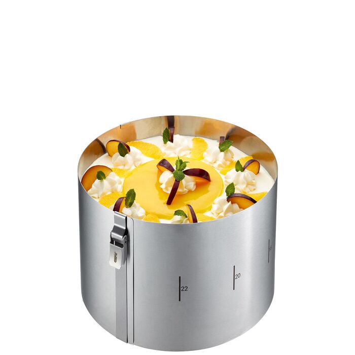 Кільце для торта із затискачем, 15 см Tondo Clip Gefu