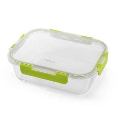 Контейнер з кришкою Fissman 22x16х7 см / 1400 мл (6496)