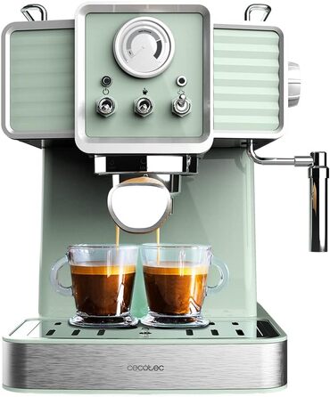 Кавомашина 1350 Вт світло-зелена Power Espresso 20 Cecotec