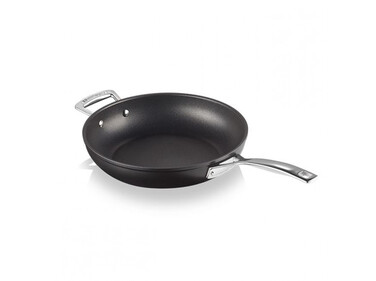 Сковорода з допоміжною ручкою глибока 29,1 см Чорна Le Creuset