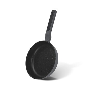 Сковорода для жарки Fissman 22x5,5 см TITANIUM PRO литой алюминий с антипригарным покрытием (14588)