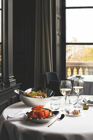 Салатниця 35х13х32,5 см металік Human Collection Alessi