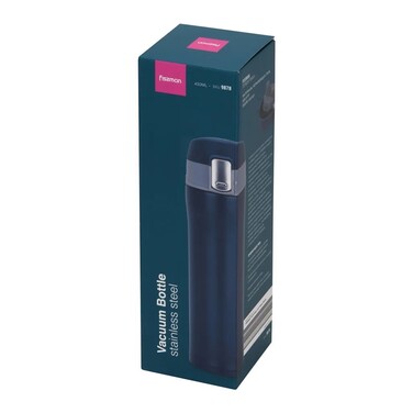 Термос-кухоль Fissman 450 мл зелений нержавіюча сталь (9878)