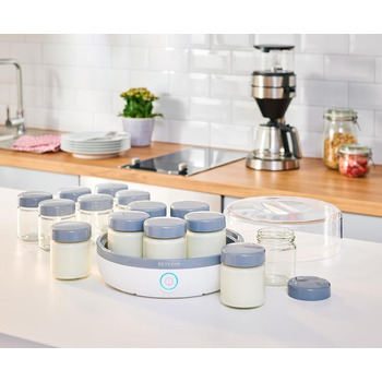 Йогуртниця на 7 порційних баночок по 150 мл, з додатковими баночками JG 3520 Severin