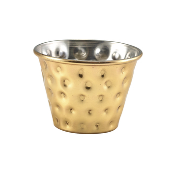 Соусник металевий рельєфний 114 мл, золоте покриття, GenWare