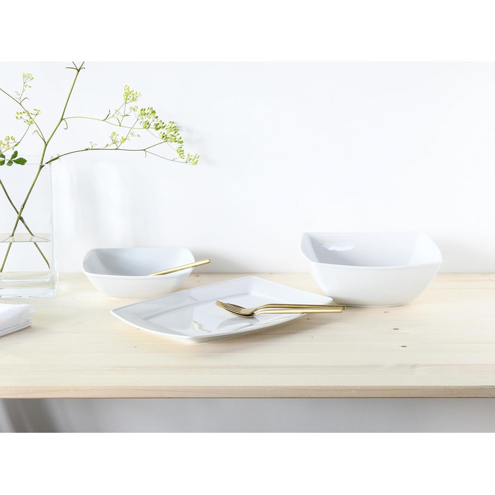 Серія Victoria біла, набір посуду (сервірувальний набір 3 шт. и), 11384