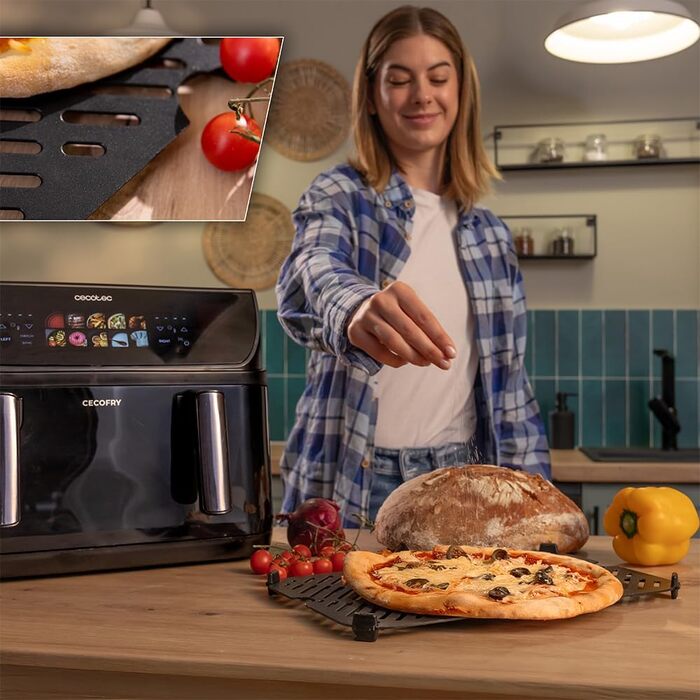 Мультипіч 2800 Вт Cecofry&Grill Duoheat 10000 Cecotec