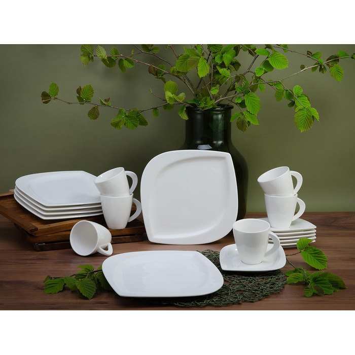 Набір посуду 4 персони, 18 предметів, Melbourne Creatable