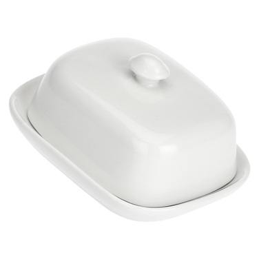 Маслянка La Porcellana Bianca TERRINE, порцеляна, діам. 14 х 11 см