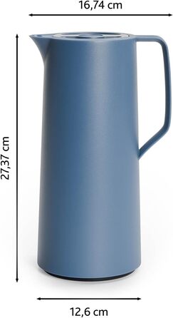 Термоглечик 1 л, синій Motiva Emsa