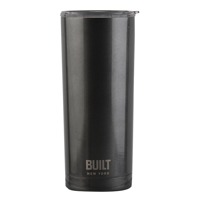 Термокружка дорожная металлическая Built Char Gray, с двойными стенками, графитовый, 500 мл
