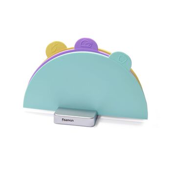 Набор разделочных досок Fissman 28х28 см 3 сложных доски (8008)