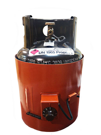 Обогреватель для баллона 95×30см 220V 200W с регулятором GRILLI 777730 Код: 006879