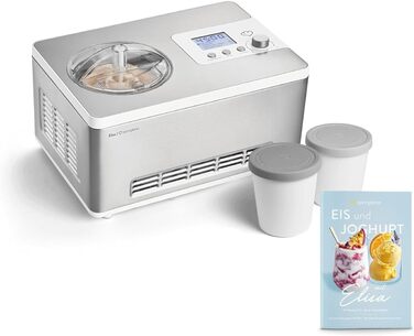 Мороженица и йогуртница 2,0 л. с самоохлаждающимся компрессором 180 Вт Springlane Kitchen