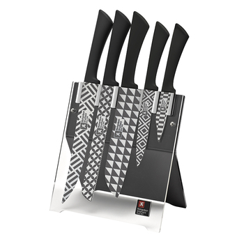 Набор ножей Richardson Sheffield Love Colour Mono Geo, 5 пр.