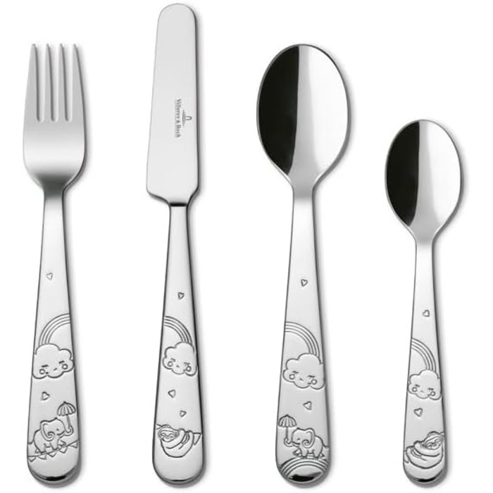 Набір дитячих столових приборів, 4 предмети Boho Kids Walk Like an Elephant Villeroy & Boch