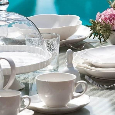 Блюдо сервировочное овальное La Porcellana Bianca VILLADEIFIORI, фарфор, 36 см