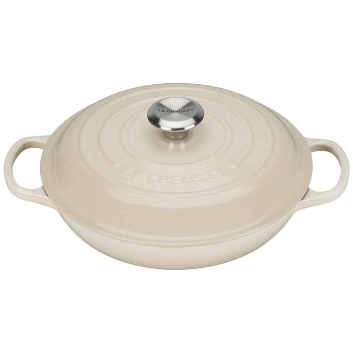 Сковорода-жаровня чавунна 26 см, бежевий Le Creuset