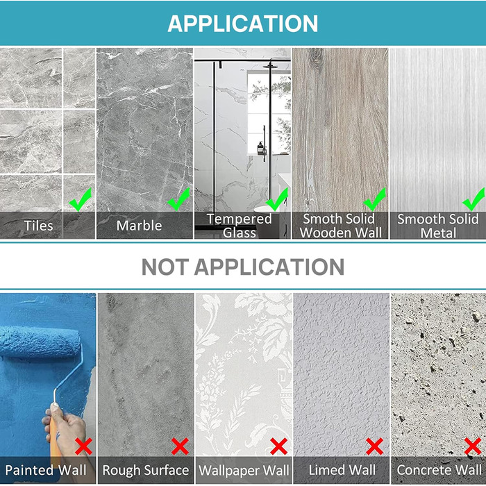 Душова полиця Vtopmart без свердління, органайзер для полиці для ванної кімнати з нержавіючої сталі, душова полиця для аксесуарів для ванної кімнати, полиця для душу чорна для шампуню та гелю для душу