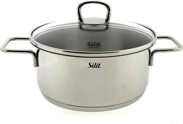 Набір каструль зі скляними кришками, 6 предмети Alicante Silit