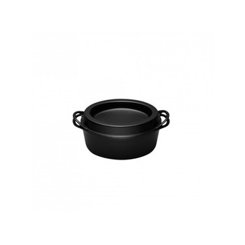 Каструля для запікання 30 см чорна Le Creuset