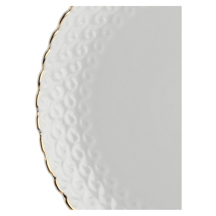 Набір тарілок для десерту La Porcellana Bianca MOMENTI ORO, порцеляна, діам. 18 см, 2 пр.