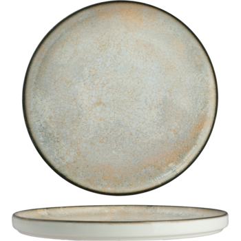 Тарілка мілка з бортом Ariane Cascade 21 см DSEARN04ZB11021