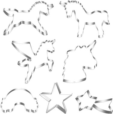 Різдвяні формочки для печива, набір формочок для печива гном Санта Клаус, формочка для печива з нержавіючої сталі у формі лося, формочка для печива з 4 головами лося, подарункові формочки для печива для випікання помадних тортів (барвиста тема A2)