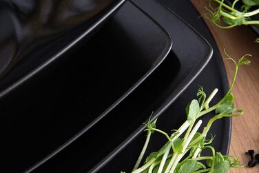 Набір тарілок на 6 персон, 6 тарілок 25x25 см Konsimo