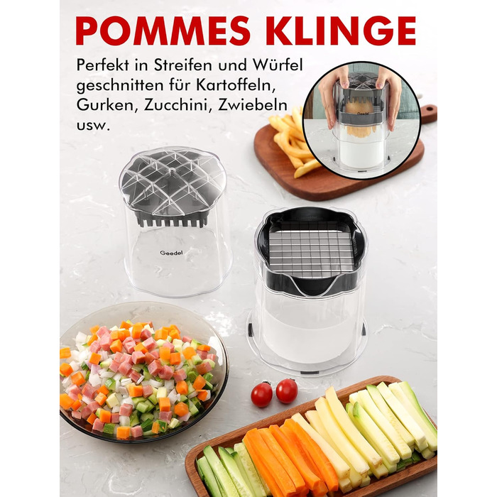 Французький різак для чіпсів Geedel