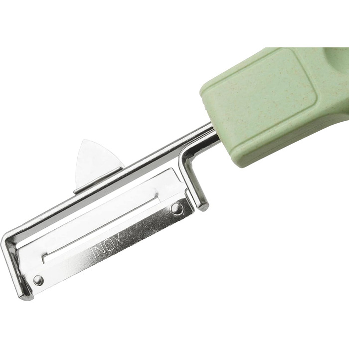 Овощечистка с подвижным лезвием, 19,5 см зеленая Ecolution Fackelmann