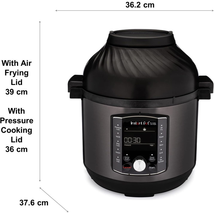 Електрична мультиварка 7,6 л 1500 Вт Instant Pot