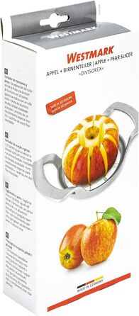 Слайсер для яблук і груш Westmark/серцевина для фруктів, ø 9 см, алюміній/нержавіюча сталь, Divisorex, срібло, 51102260