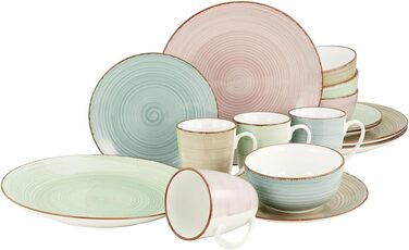 Набір посуду на 4 персони, 16 предметів, Samba Creatable