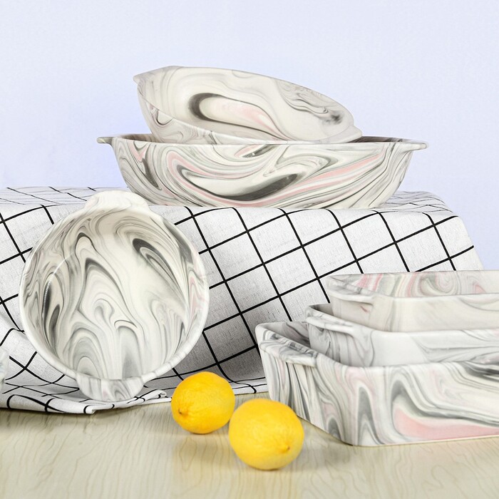 Форма для запікання овальна Fissman VALENCIA 26x17х6см / 1,2 л (6183)