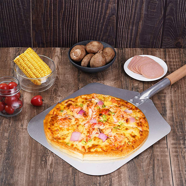 Лопатка для піци та тіста з нержавіючої сталі 66 см. GRILLI